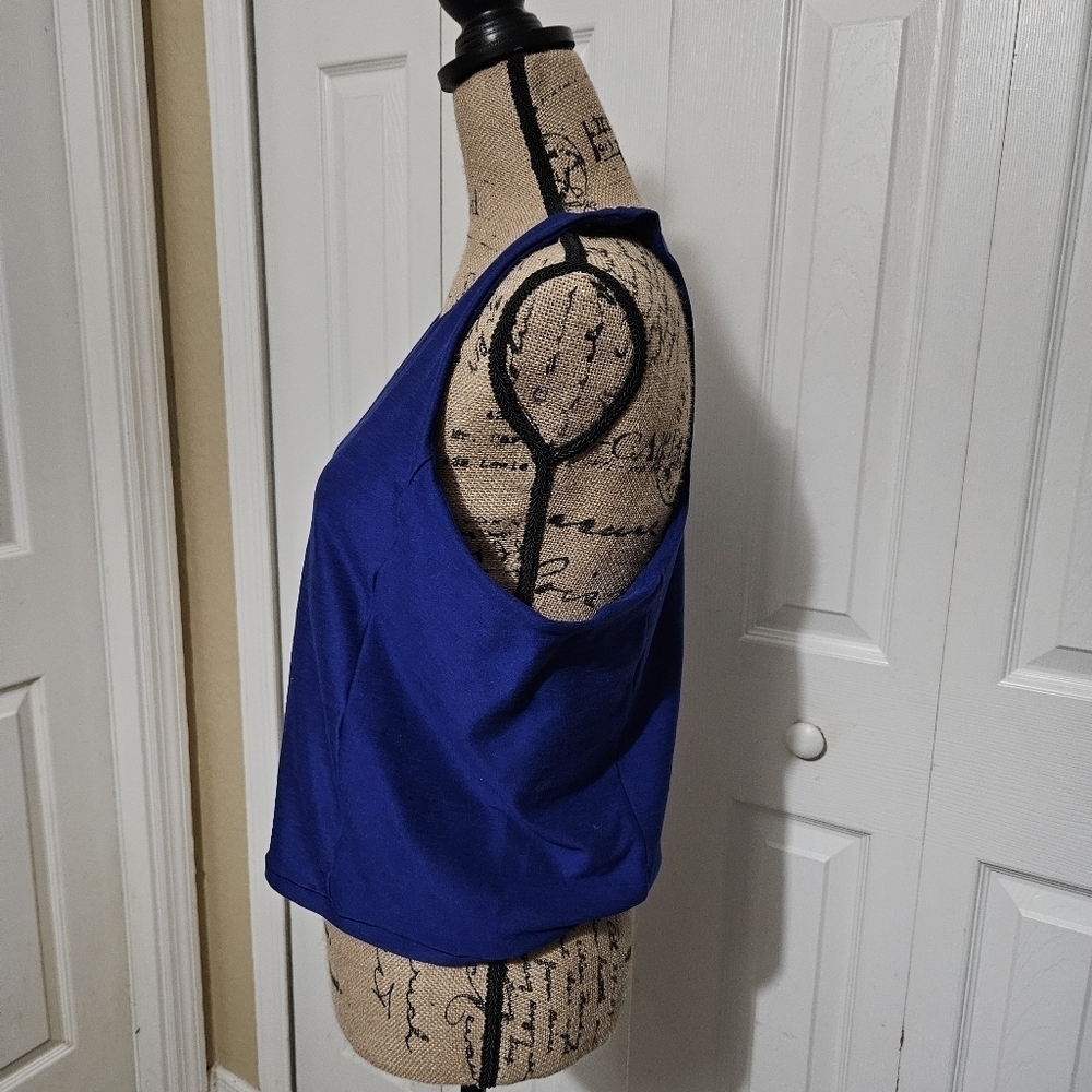 Victoria's Secret On Point Royal Blue Athletic Racerback Top Size XXL - Picture 2 of 13
